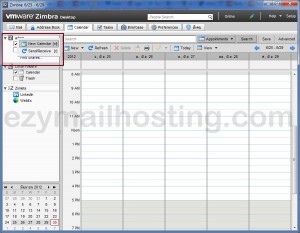 Zimbra-calendar-create-new-calendar