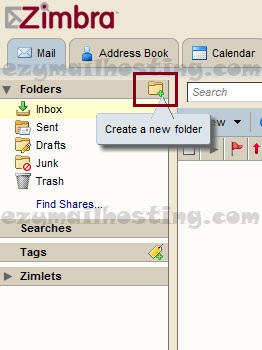 create-new-email-folder-on-zimbra-webmail