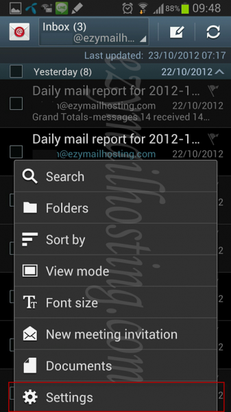 Setting-on-Android-Mail-Client
