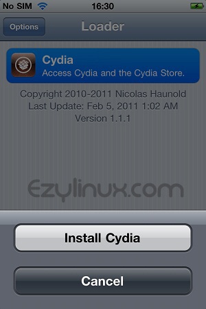 Install Cydia