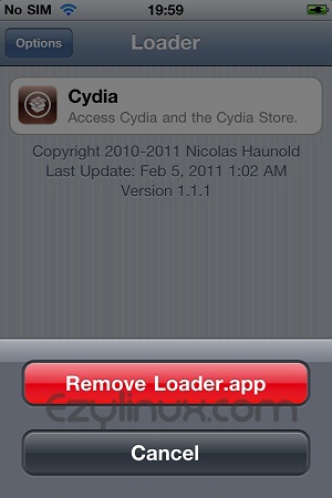 Remove Loader.app