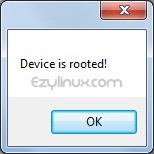 device is rooted