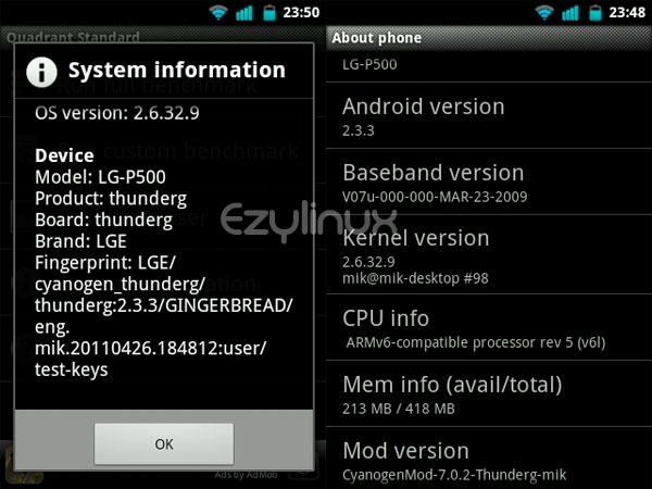 LG-Optimus-One-P500-Cyanogenmod-7 (Gingerbread)